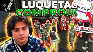 PAULINHO VENDEU ARM@S ILEGAIS PARA o LUQUETA no GTA RP! (Modder clips)