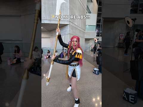 NO MORE ABS!! ✨ #kpopdemonhunters #huntrix #cosplay