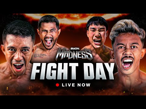 BYON MADNESS FIGHTDAY! KKSAM VS WEERIAN ! LIVESTREAM!