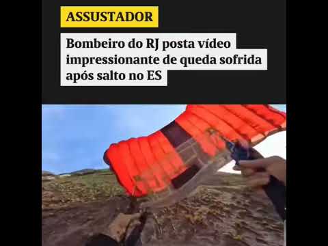 Paraquedas de Bombeiro Carioca Falha na hora H