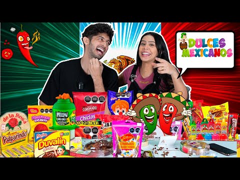 🔥PROBANDO DULCES "MEXICANOS WEY" Muy Picante🌶️🤯