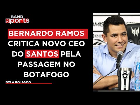 "TRAZER ALMADA E LUIZ HENRIQUE NÃO É EXEMPLO DE BOM TRABALHO", BERNARDO CRITICA NOVO CEO DO SANTOS