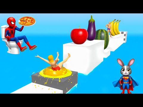 Fit to Fat Girl 🤯 Gameplay All Level Completed