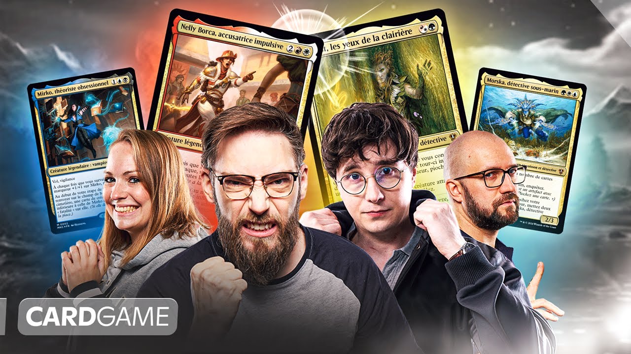 Qui sera le boss ? Magic Commander à 4 | Cardgame