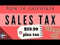 Calculating Sales Tax and Final Price Methods