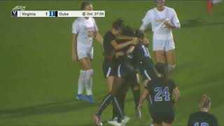 Virginia v Duke Highlights