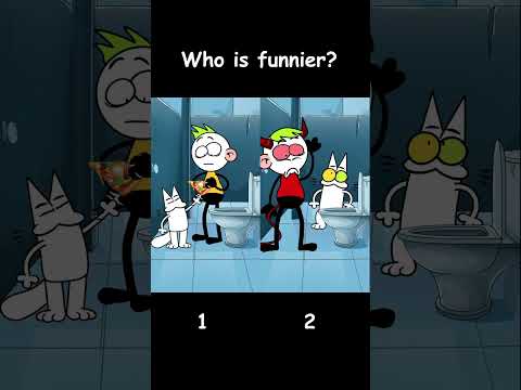 Quem é mais engraçado? 😹 Comparação de histórias de banheiro #shorts #tedepet