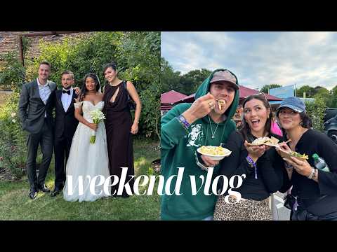 Hochzeit, Festival, Chaos?! 💒🎤 Unser wildes Wochenende im Vlog!