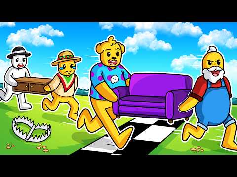 ¡HICIMOS la MEJOR COMPETENCIA de PAPAS! 🛏💥👨DADLYMPICS con SILVIOGAMER, PANCRACIO y PERMON