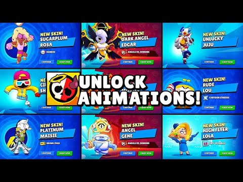 Unlocking ALL the New Skins & Brawlers in the Update! | Brawl Stars