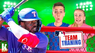 Training with the MLB World Champions (Texas Rangers Spring Training)