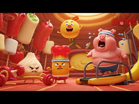 🍔 UMA GALÁXIA DE COMIDA em PERIGO… só um BOLINHO e um PORQUINHO podem SALVAR TUDO! 🐷💥Foodiverse