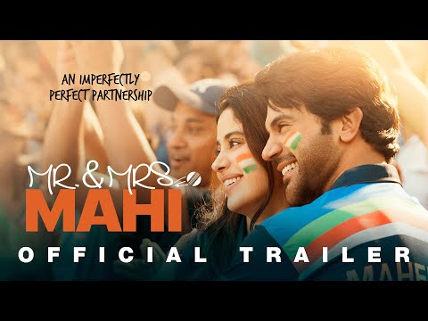 MR. &amp; MRS. MAHI - OFFICIAL TRAILER | Rajkummar Rao | Janhvi Kapoor | Sharan Sharma | 31st May