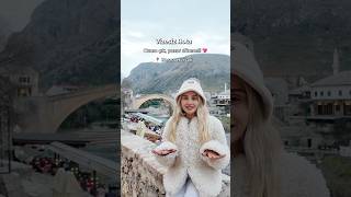 🇧🇦 Bosna-Hersek: Cuma Gidip Pazar Dönmelik Mini Kaçamak #shorts #bosna #bosnahersek