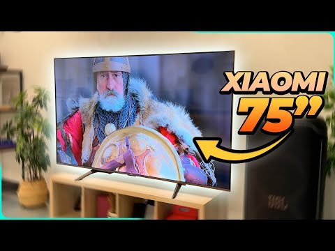 TV 4K de 75" BARATA de Xiaomi!!! QLED y con GOOGLE TV!!