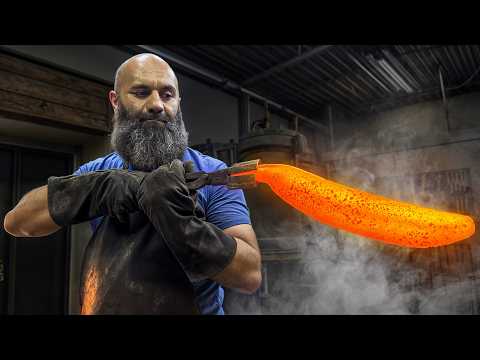 Primitive Knife Build — Raw Forging and Survival Blade