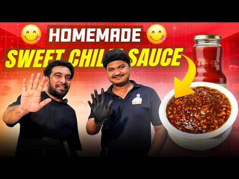 Sweet chili sauce, easy cooking method by Jabbar Bhai