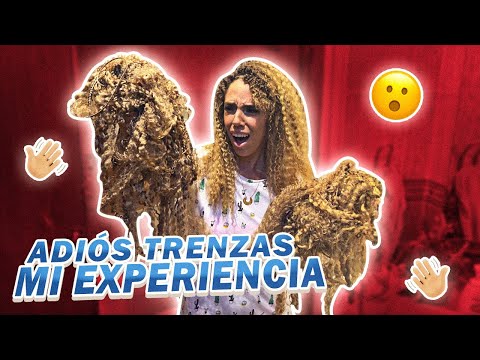 ME QUITO LAS TRENZAS AFRICANAS!😱Y PASA ESTO!!