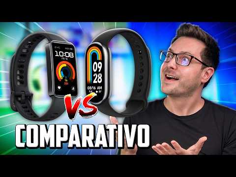 XIAOMI MI BAND 9 vs HUAWEI BAND 9! BRIGA de CUSTO BENEFÍCIO! Comparativo!