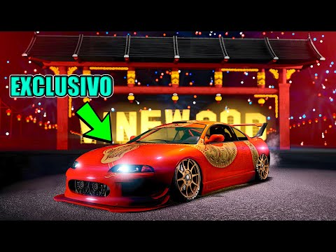 TUNEANDO EL COCHE del AÑO NUEVO LUNAR en GTA 5 Online! (EXCLUSIVO)