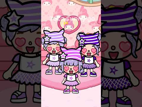 Triplets but one is different🥺😆#tocaboca #shorst #tocalifeworld