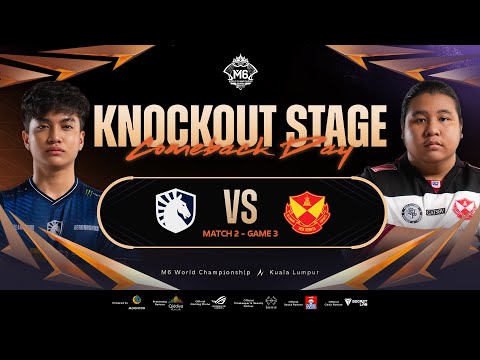 [FIL] M6 Knockout Stage Day 5 | TLID vs SRG Game 3