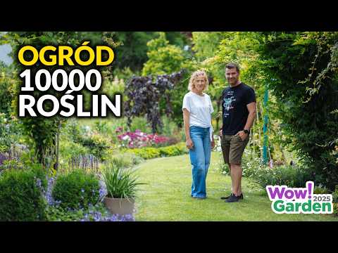Ogród 10 000 roślin! 🌿Ogromny bylinowy raj z niesamowitą architekturą | Wow!Garden