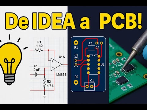 Diseña y Fabrica tu Propia PCB Desde la Idea hasta el Ensamblaje Final PCB
