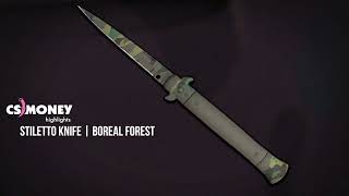 Stiletto Knife Boreal Forest Gameplay