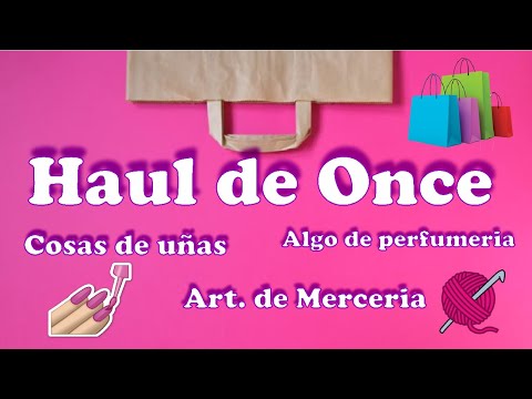 Haul de Once Julio/24