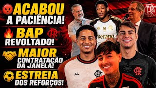MAIOR CONTRATAÇÃO DA JANELA! NEGÓCIO FECHADO! BAP REVOLTADO! FLA VAI ACIONAR FIFA NO CASO PLATA!