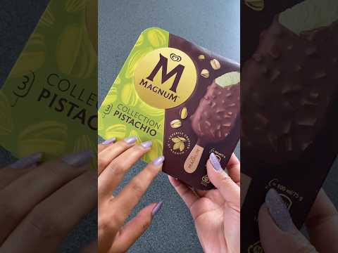 Magnum Pistachio Ice Cream #yummy #shorts