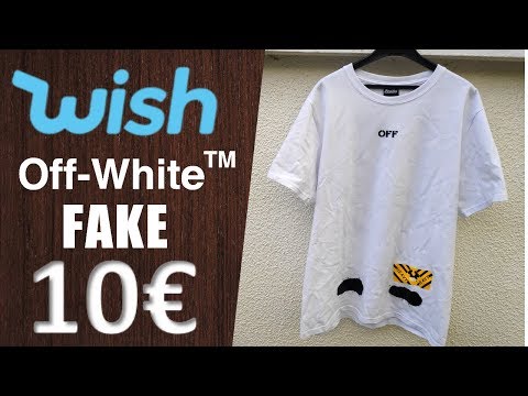 fake off white shirt vs real