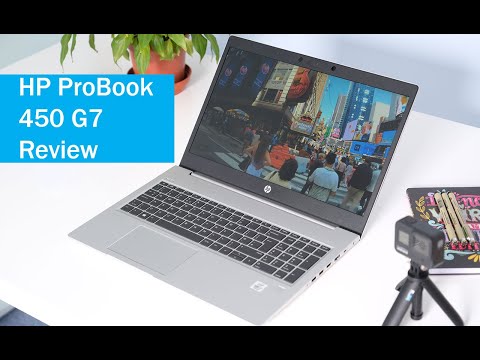 (ENGLISH) HP ProBook 450 G7 Review (i7-10510U 15.6 inch business laptop)