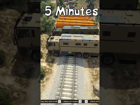 Train vs Cars (World's Smallest Violin) #shorts