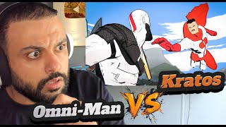 كريتوس يواجه اومني مان Kratos vs Omni Man