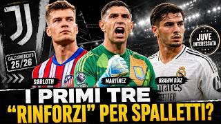 JUVENTUS IN CHIUSURA PER SORLOTH, ACCELERA PER MARTINEZ E ASPETTA BRAHIM DIAZ?