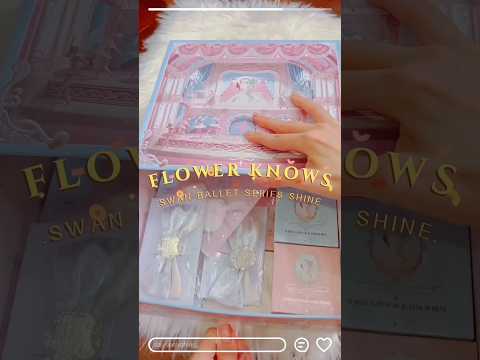 UNBOX🌸FlowerKnows🌸SwanBalletCollection🦢🩰คอลใหม่น่ารักมาก❗️un