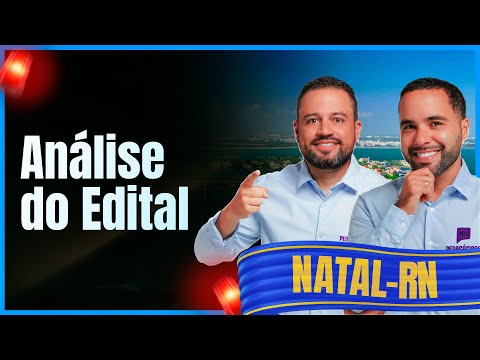 Concurso SME Natal RN - Análise completa do edital com os Professores Carlinhos e William