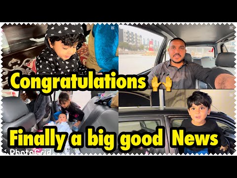 Finally a good news | congratulations 🙌 .. babar akbar vlog