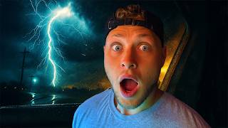 LIGHTNING STRUCK OUR CAR (INSANE TORNADO CHASE )