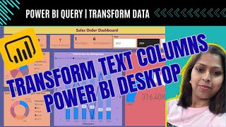POWERBI Query | Data Cleanup | Text Column Transformation in POWER BI DESKTOP #powerbi #powerquery