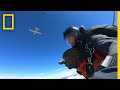 Skydiving Adventure with Bear Grylls and Terry Crews