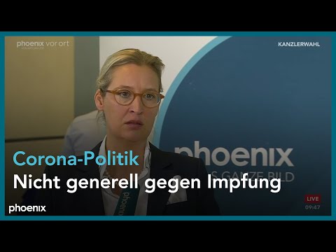 Alice Weidel zur Vereidigung der Ampel-Koalition und zur Corona-Politik am 08.12.21