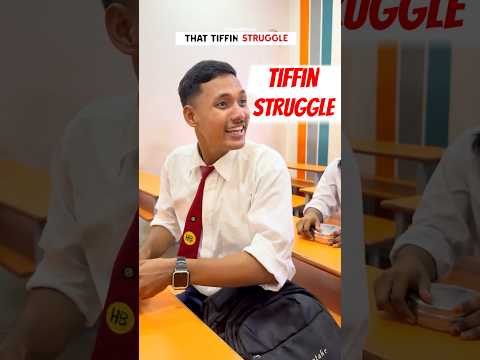 That tiffin struggle😶🌫️ #haslebhayi