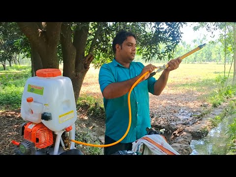 स्प्रे करने की मशीन किसान को इससे कितना फायदा हे देखे वीडियो में