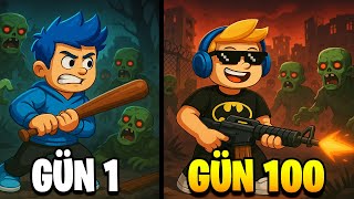ROBLOX’TA ZOMBİ SALDIRISINDAN KURTULMAK İÇİN BASE İNŞA ETTİK! 🧟