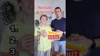 Blind Ranking Fast Food 🍟 | Ballinger Family #blindranking #fastfood #familygamenight