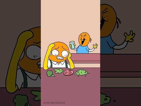 Aiden HATES Veggies