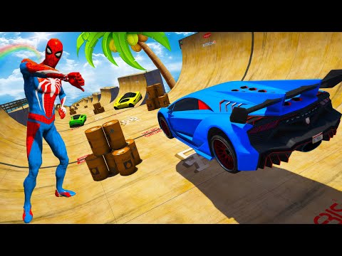 Homem-Aranha em Sport Carro Venom em Suv Capitão América em Carro Musculoso Hulk em Caminhão Foguete